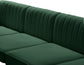 Alina - Modular Sectional - Green - Fabric - Modern & Contemporary