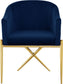 Xavier - Dining Chair with Gold Legs