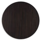 Chasinfield - Dark Brown - Round End Table