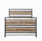 Brantley - Full Bed - Antique Oak & Sandy Gray Finish