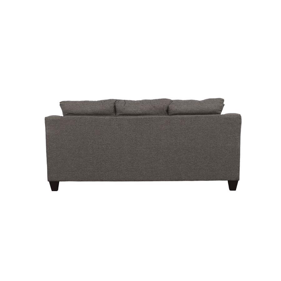 Salizar - Flared Arm Sofa - Gray