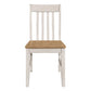 Kirby - Wood Dining Side Chair (Set of 2) - Rustic Off White