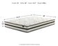 Chime 10 Inch Hybrid - White - 2 Pc. - Queen Mattress And Pillow