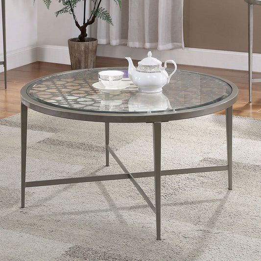 Freja - Coffee Table - Silver