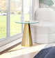 Glassimo - End Table - Gold