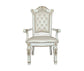 Vendom - Dining Chair (Set of 2) - PU & Antique Pearl Finish