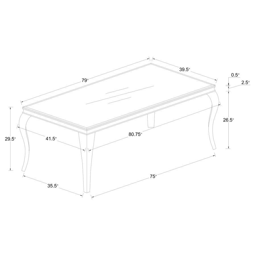 Carone - Rectangle Dining Set