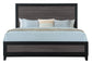 Lisbon - King Bed - Gray / Black