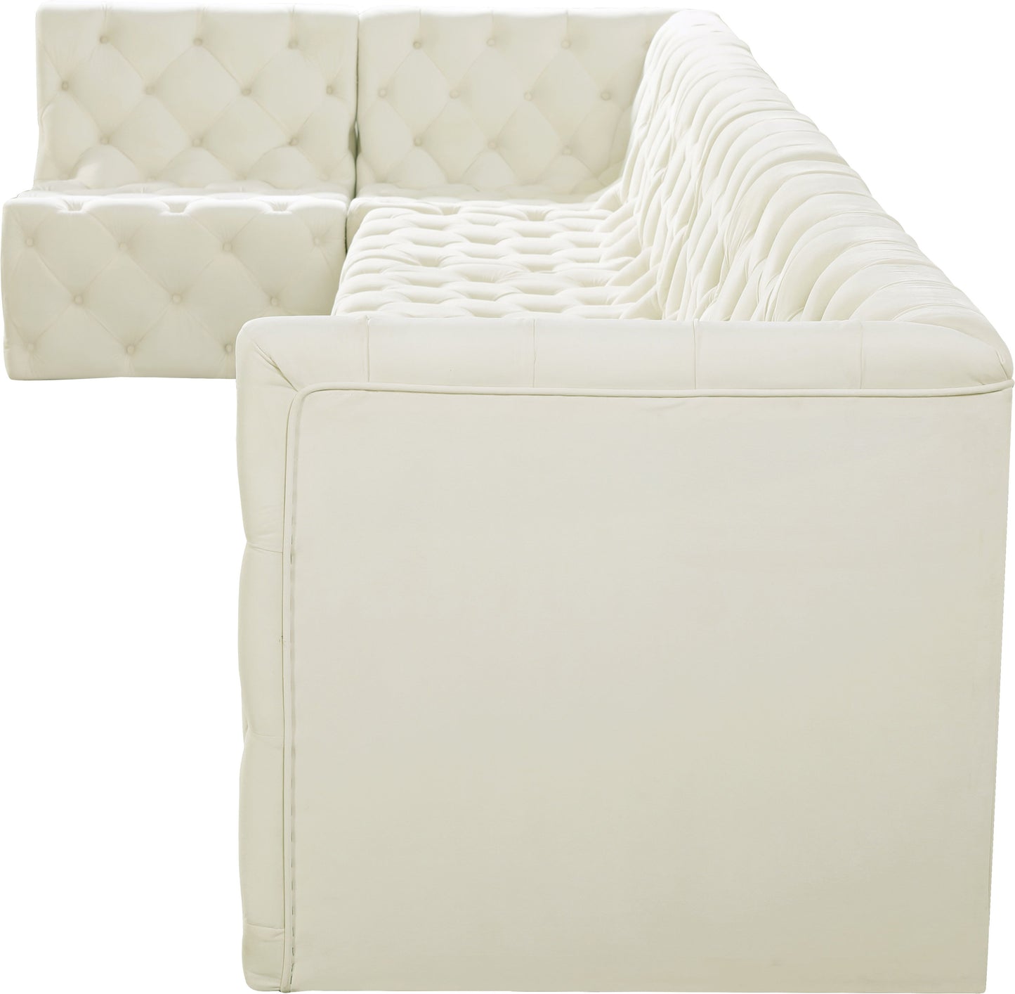 Tuft - Modular Sectional 7 Piece - Cream