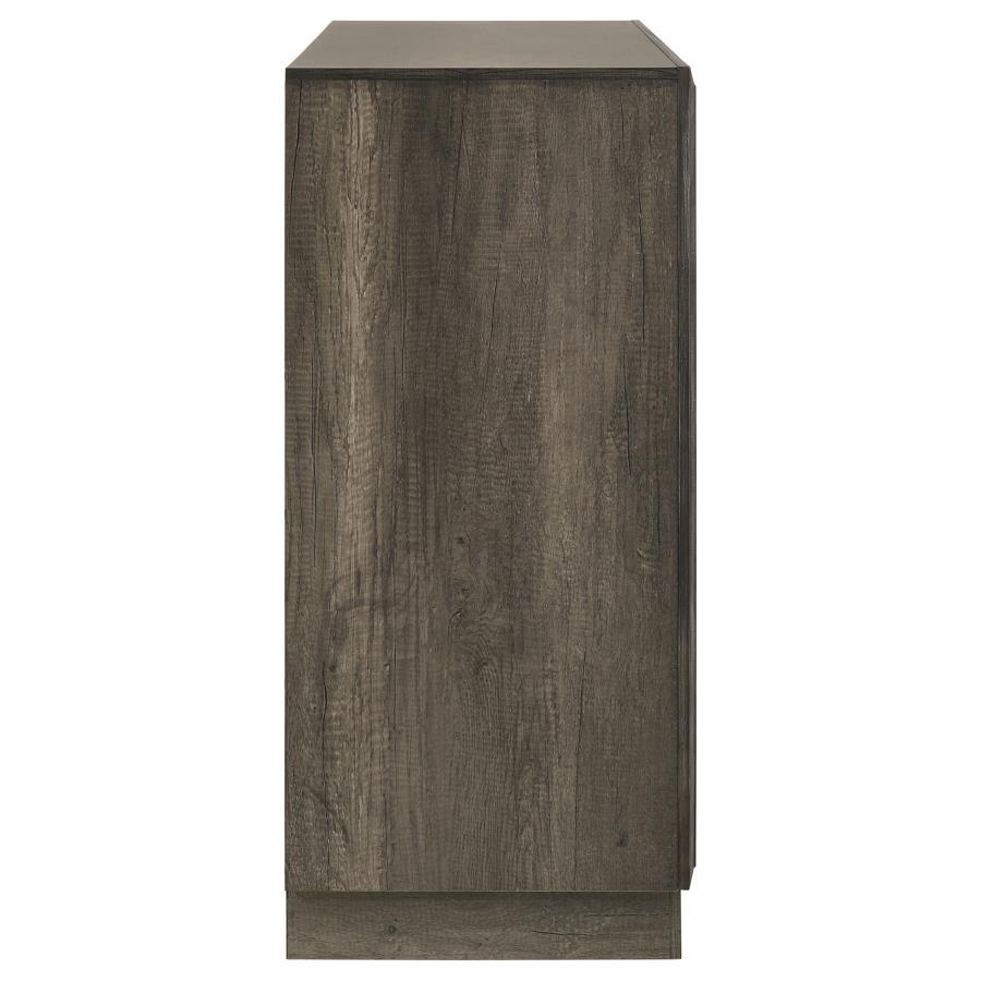 Janine - 6-Drawer Dresser - Gray