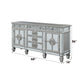 Varian - Server - Mirrored & Antique Platinum - 36"