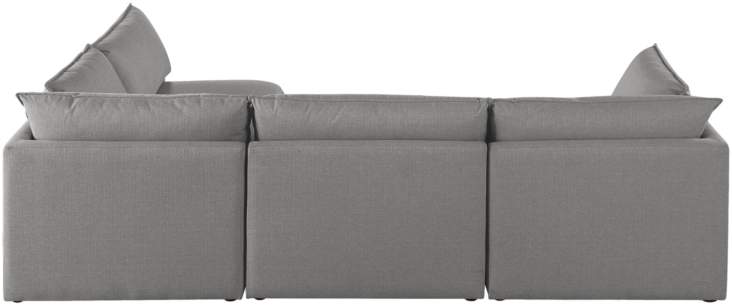 Mackenzie - Modular Sectional 4 Piece - Gray