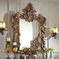 HD-8018 - Mirror - Antique Gold & Perfect Brown