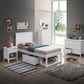 Iolanda - Twin Bed - White Finish