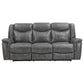 Conrad - Upholstered Padded Arm Motion Sofa Set