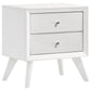 Janelle - 2-Drawer Nightstand - White