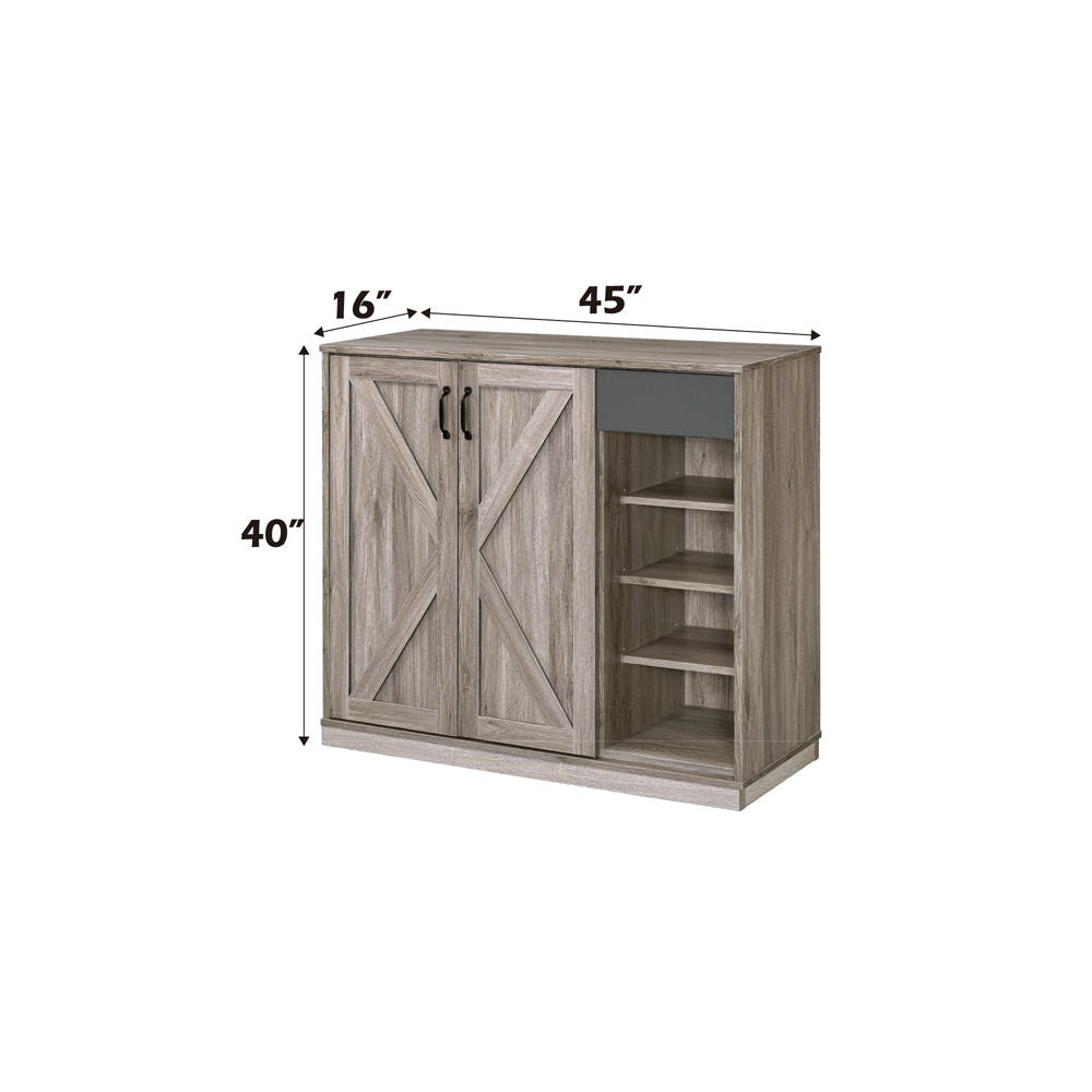 Toski - Cabinet - Rustic Gray Oak