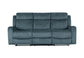 U6024 - Reclining Sofa - Dark Gray