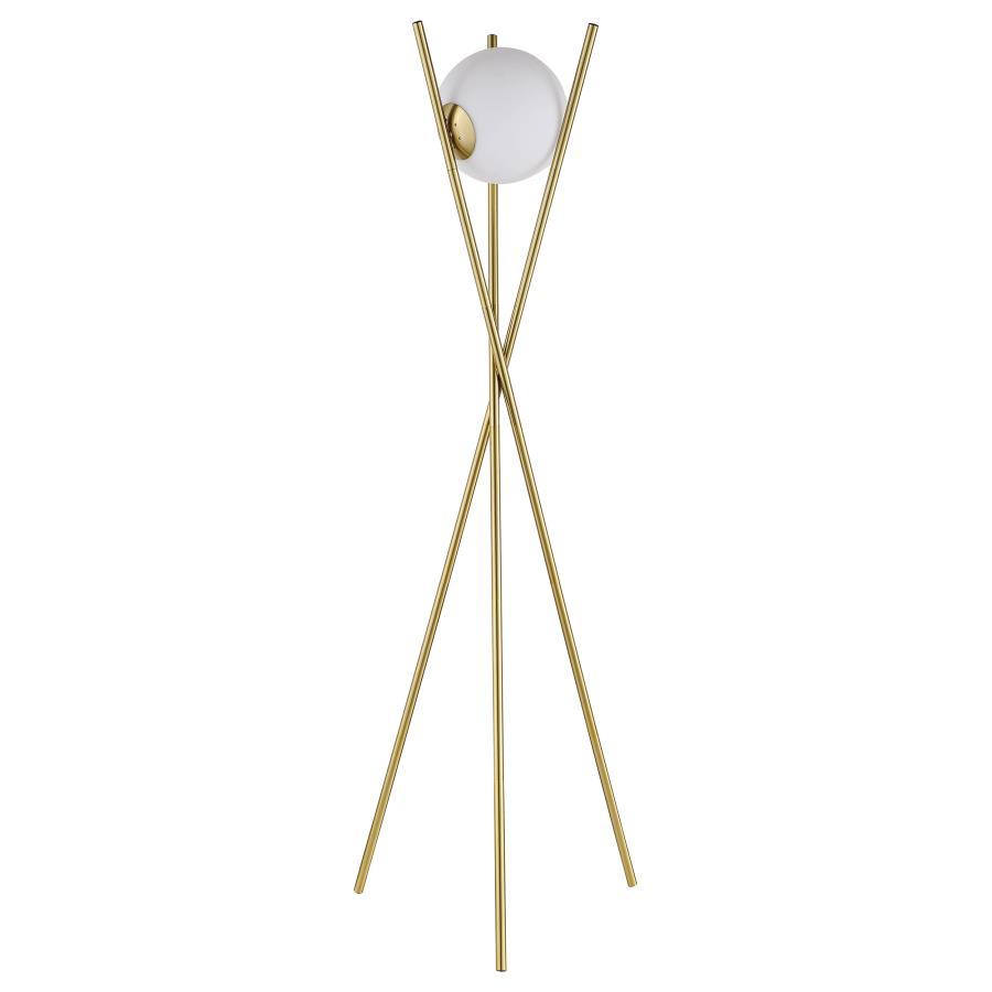 Yamileth - Tripod Floor Lamp - Gold