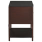 Zimmerlee - 2-Drawer Side Table with Shelf - Rust Brown