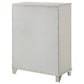 Olivia - 5-Drawer Bedroom Chest Of Drawers - Pearl White