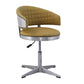 Brancaster - Chair - Turmeric Top Grain Leather & Chrome