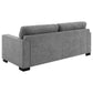 Simpson - Upholstered Sofa Sleeper With Queen Mattress - Gray