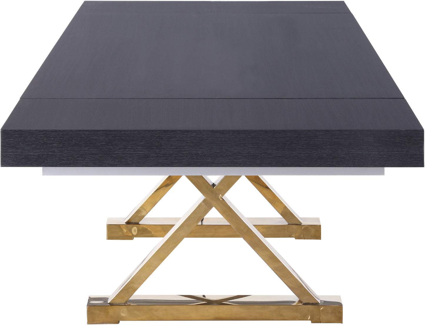 Excel - Extendable Dining Table with Gold Base