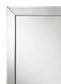 Soline - Rectangle Cheval Mirror - Silver