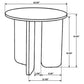 Dale - Round Solid Mango Wood Table