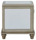 Chevanna - Platinum - Rectangular End Table