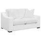 Ashlyn - Upholstered Sloped Arm Sofa Set