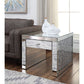 Noralie - End Table - Mirrored & Faux Diamonds - 23"