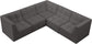 Relax - Modular Sectional 5 Piece - Gray - Modern & Contemporary