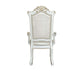 Vendom - Dining Chair (Set of 2) - PU & Antique Pearl Finish