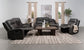 Raelynn - Upholstered Motion Reclining Sofa Set