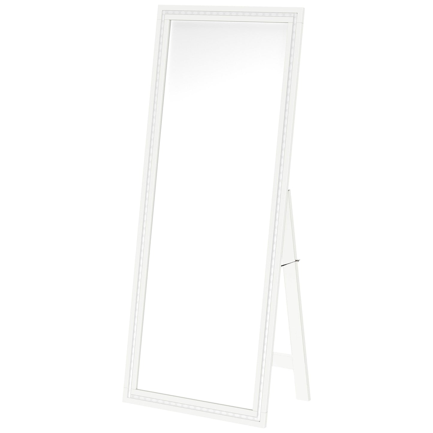 Windrose - Full Length Floor Standing Tempered Mirror With Led Lighting