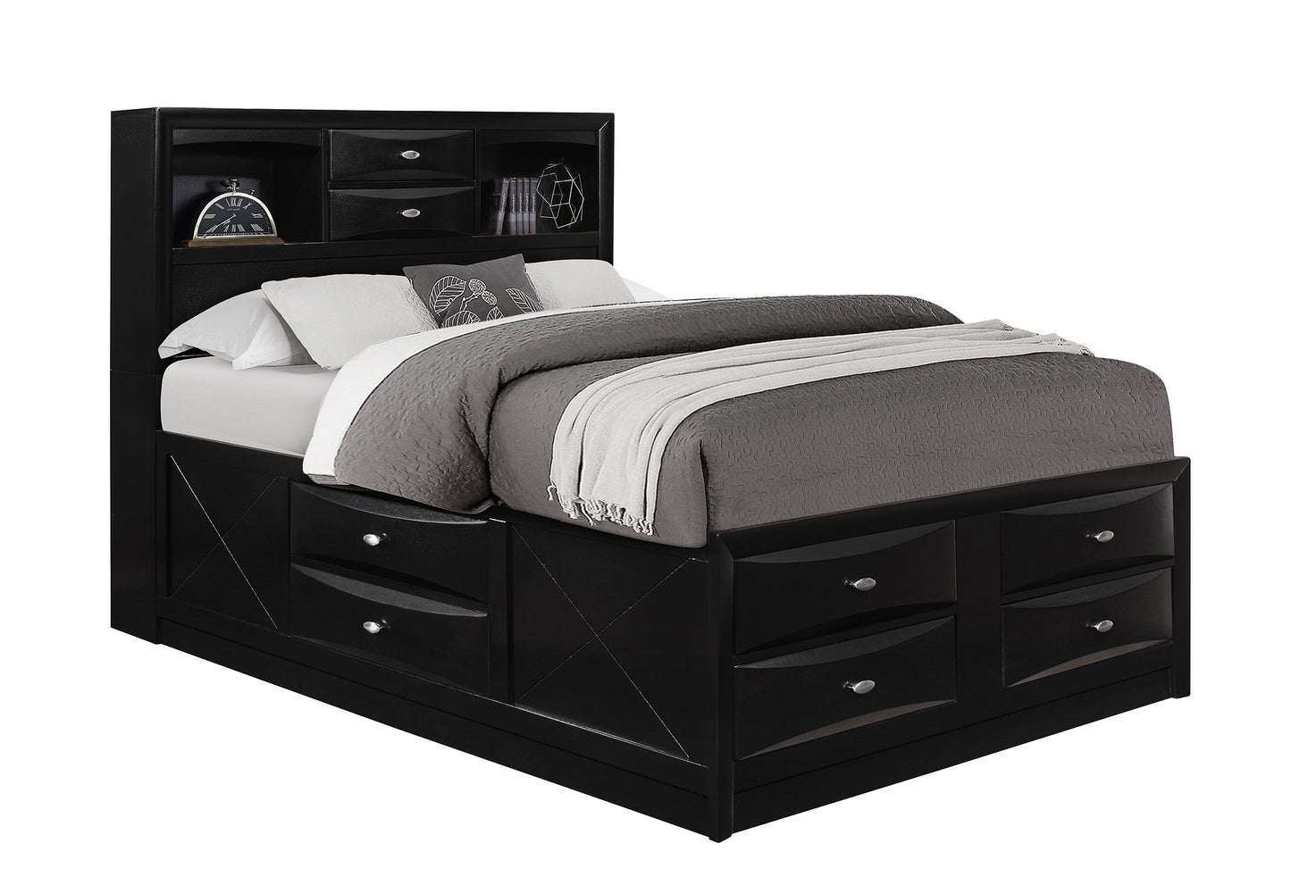 Linda - King Bed - Black