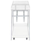 Kinney - 1-Drawer Engineered Wood Bar Cart