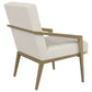 Kirra - Upholstered Metal Arm Accent Chair