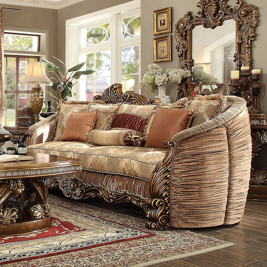 HD-1601 - Sofa - Antique Brown