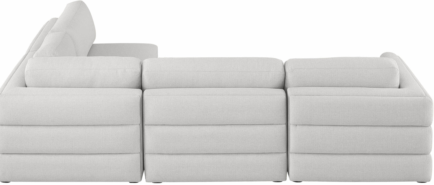 Beckham - Modular Sectional 4 Piece - Beige - Fabric