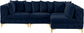 Tremblay - Modular Sectional 4 Piece - Navy