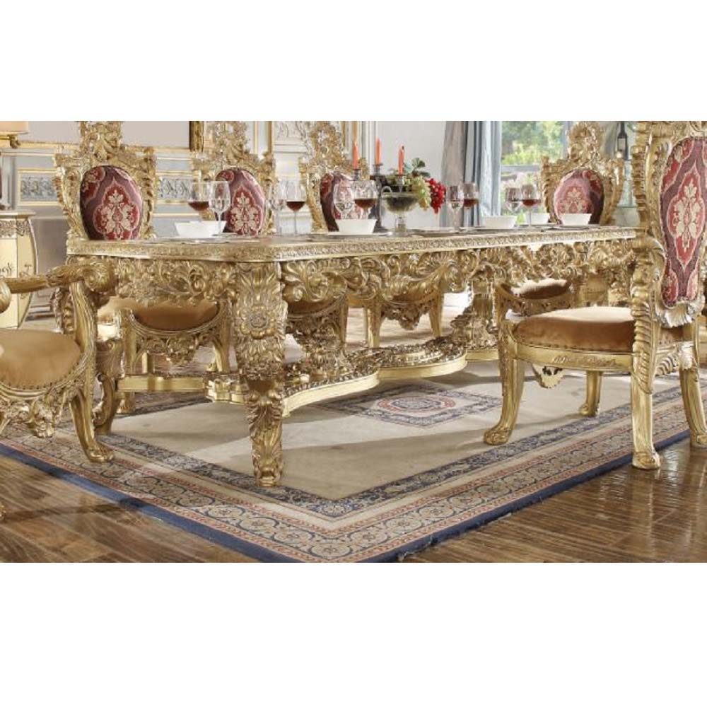 Bernadette - Dining Table - Gold Finish - 31"