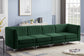 Alina - Modular Sectional - Green - Fabric - Modern & Contemporary