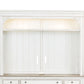 Magnolia Manor - Entertainment Hutch - White