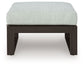 Beachloft - Black / Gray - Ottoman With Cushion