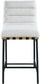 Burke - Counter Stool - Cream - Faux Leather