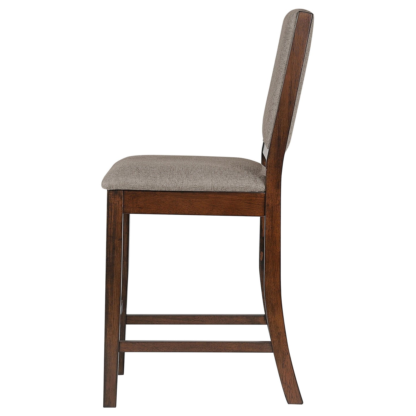 Patterson - Upholstered Counter Chair (Set of 2) - Mango Oak