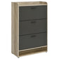 Denia - 3-Tier Engineered Wood Shoe Cabinet